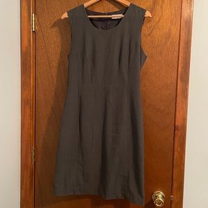 Dark Grey Suit Dress